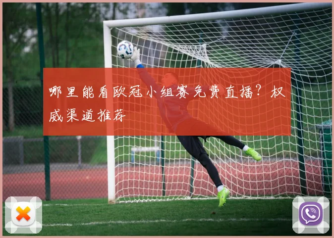 哪里能看欧冠小组赛免费直播？权威渠道推荐